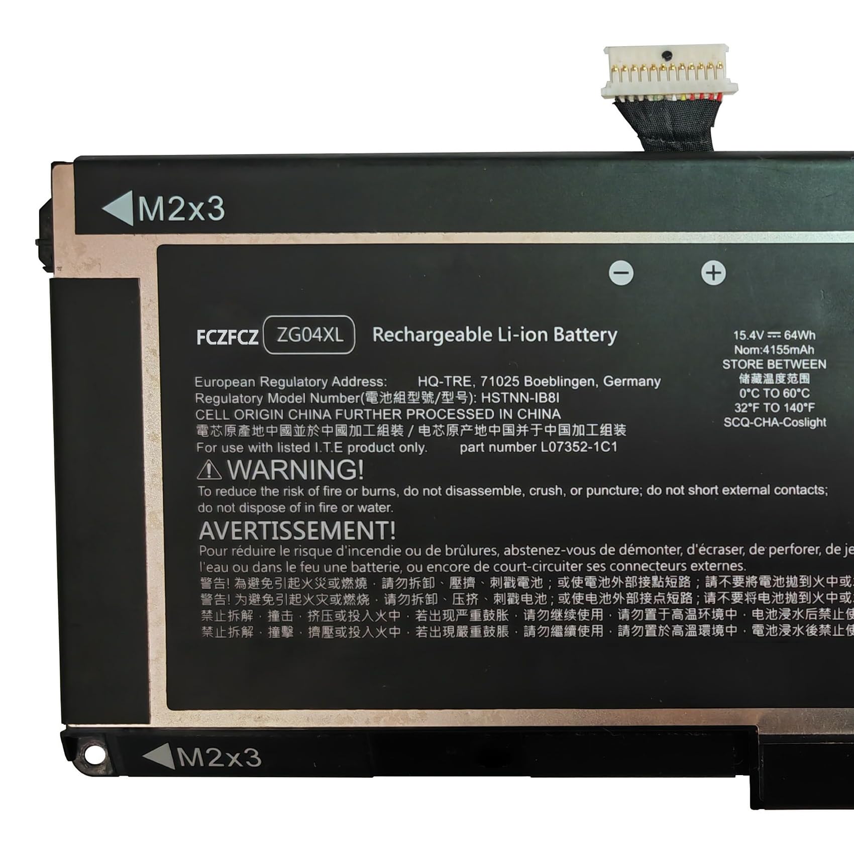 AG-HPX305+バッテリー Amazon.com: FCZFCZ ZG04XL Battery 64Wh 4155mAh Replacement for HP